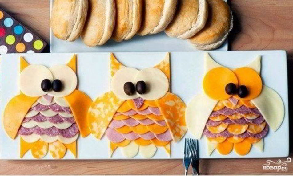 Рецепт бутербродов на день рождения ребенка