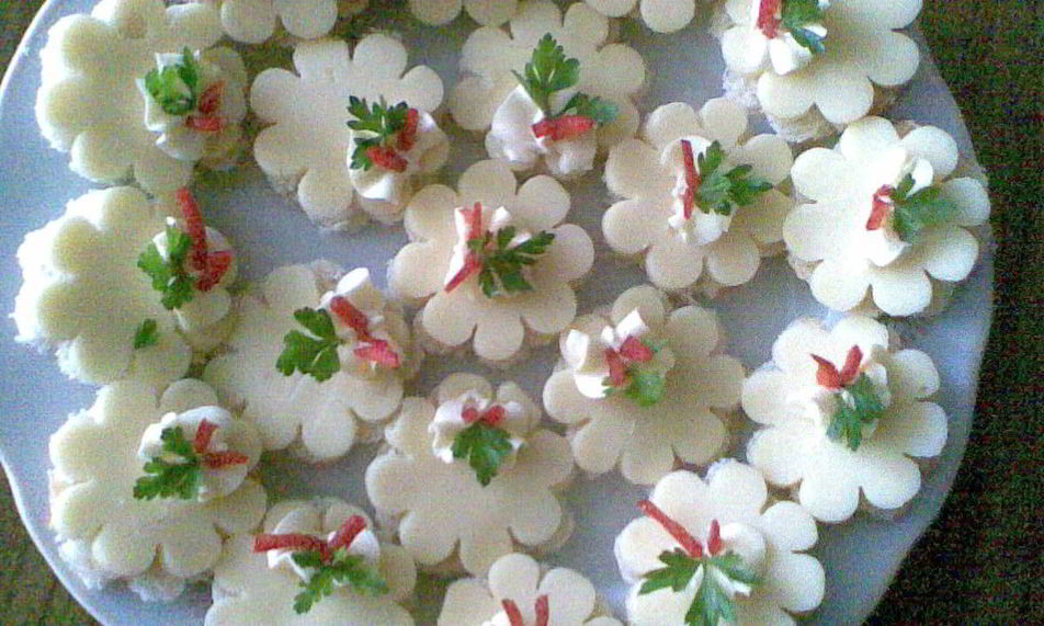 Рецепт бутербродов ромашки