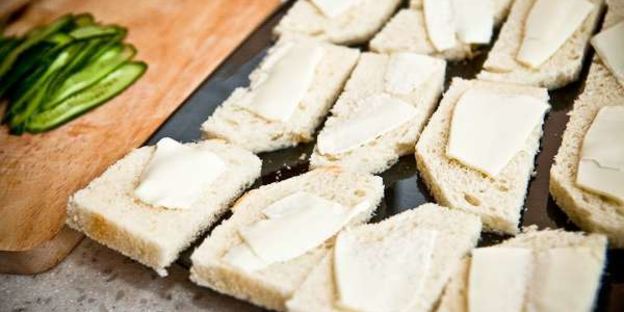 бутерброды с красной рыбой