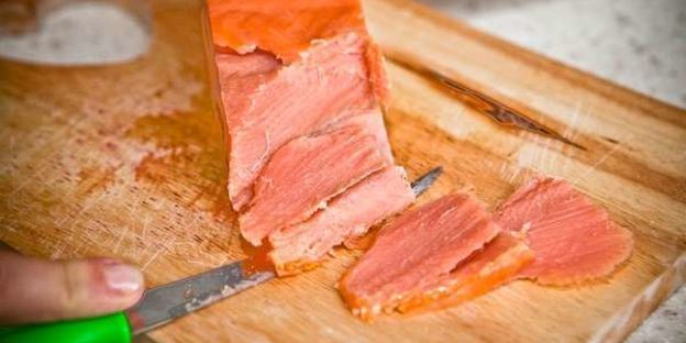 бутерброды с красной рыбой