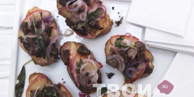 бутерброды с печенью