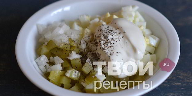 бутерброды со шпинатом и яичным салатом