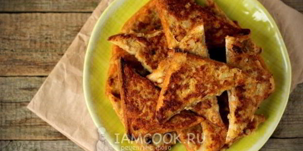 бутерброды жареные