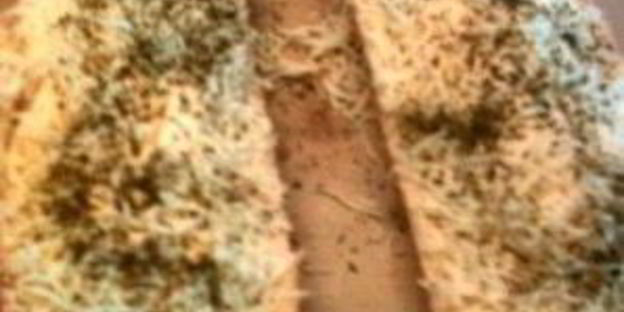 чесночно-сырный бутерброд