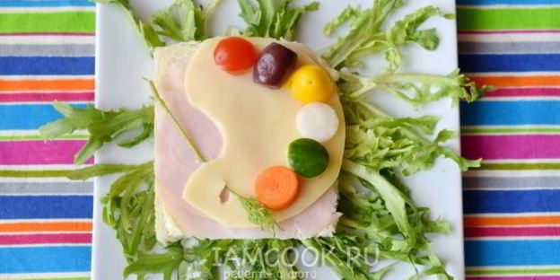 детский бутерброд