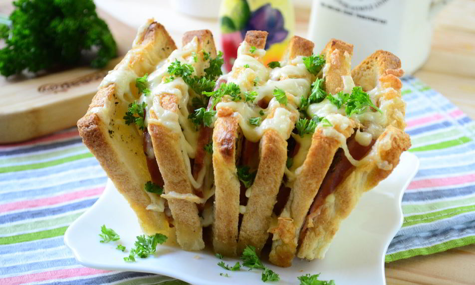 Рецепт гармошки из бутербродов