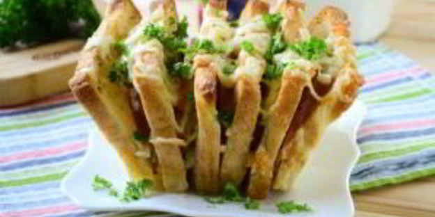 гармошка из бутербродов