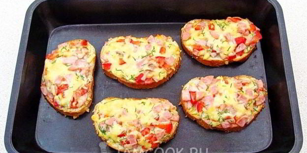 горячие бутерброды деревенский завтрак