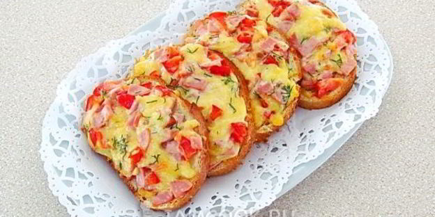 горячие бутерброды деревенский завтрак