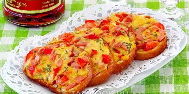 горячие бутерброды деревенский завтрак