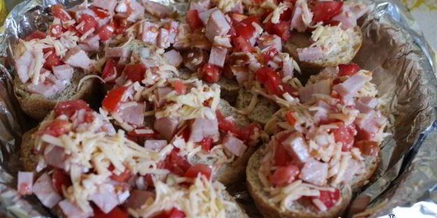 горячие бутерброды к завтраку