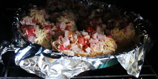 горячие бутерброды к завтраку