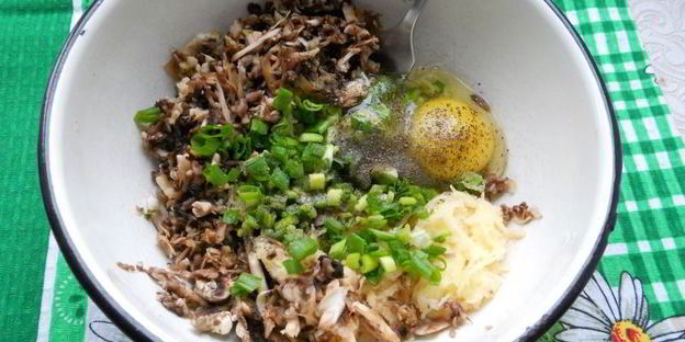 горячие бутерброды с картофелем и грибами