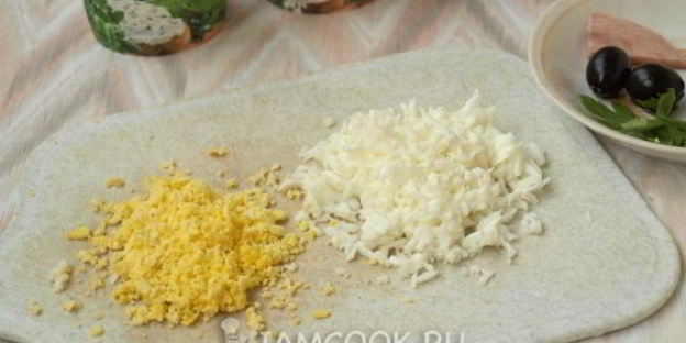 новогодние бутерброды собачки