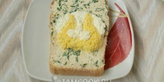 новогодние бутерброды собачки