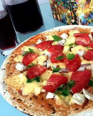 Пицца-бутерброд