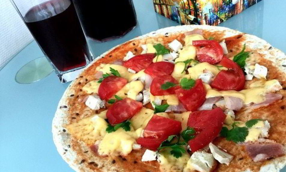 Рецепт пиццы-бутерброда