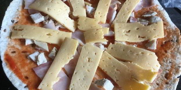 пицца-бутерброд