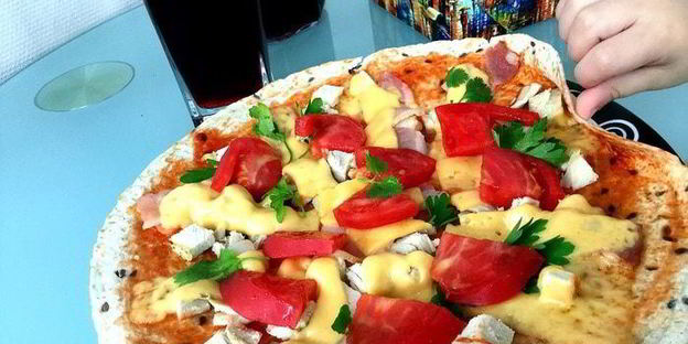 пицца-бутерброд