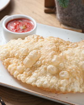 Чебурек с брынзой