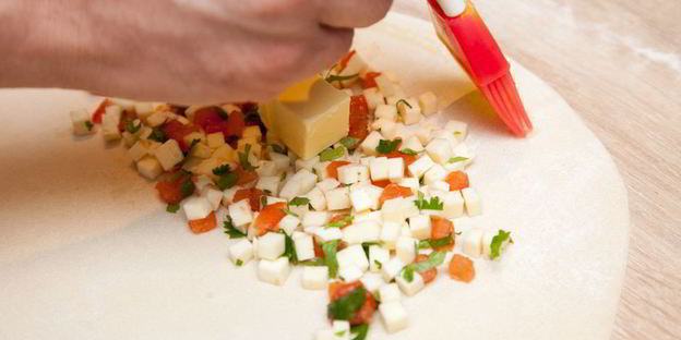 чебурек с брынзой