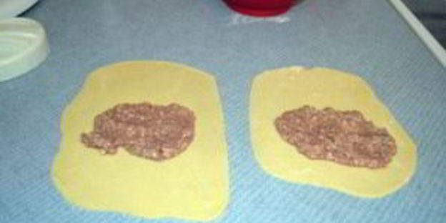 чебуреки домашние с мясом