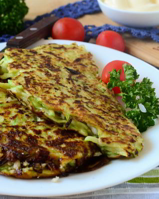 Чебуреки из кабачков