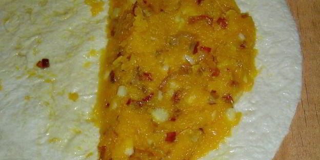 чебуреки из лаваша с тыквой