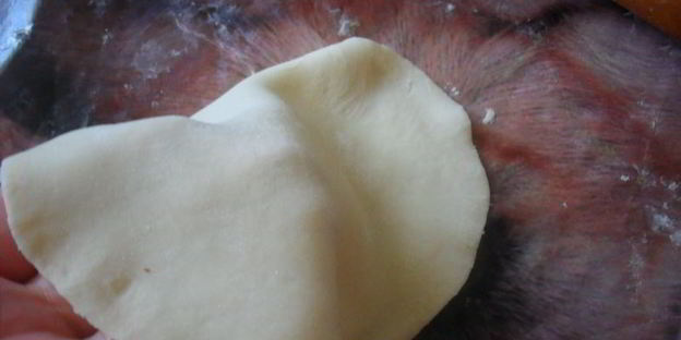 чебуреки из заварного теста