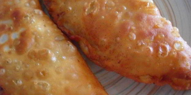 чебуреки из заварного теста