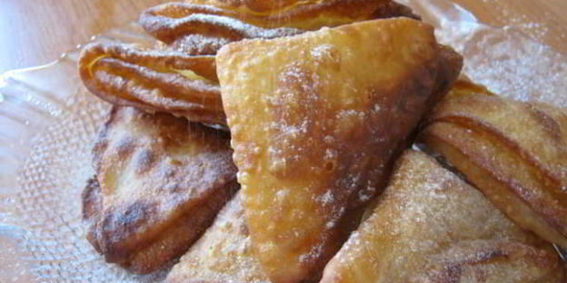 чебуреки с картофелем и сыром