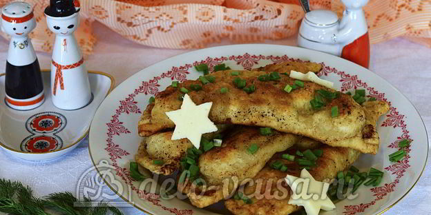 чебуреки с мясом и сыром