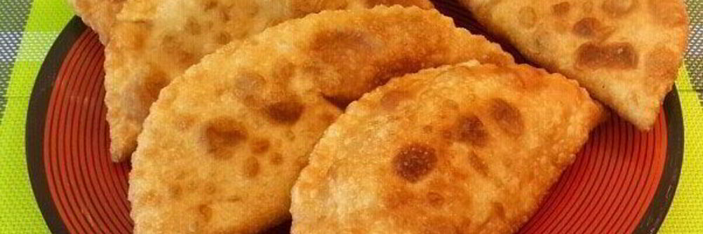 Чебуреки с мясом и зеленью