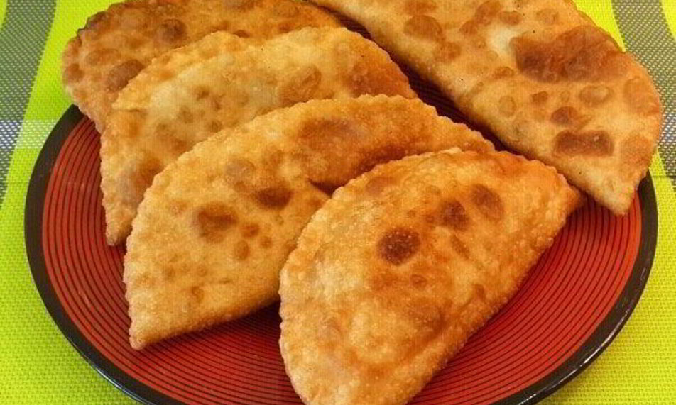 Рецепт чебуреков с мясом и зеленью