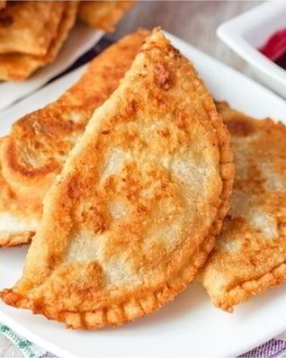 Чебуреки с овощами