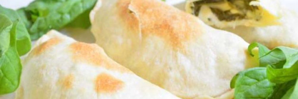 Чебуреки с сыром и зеленью