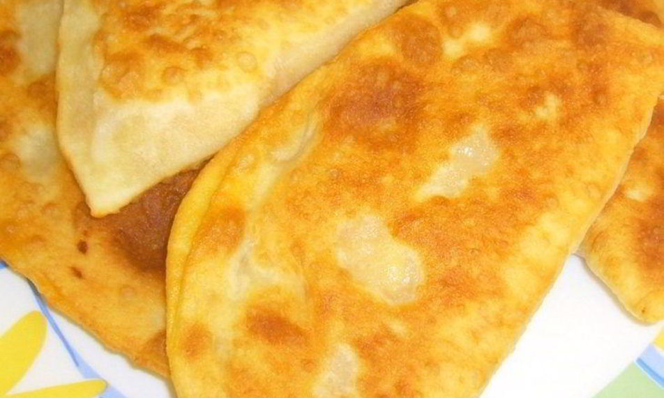 Рецепт чебуреков с тыквой
