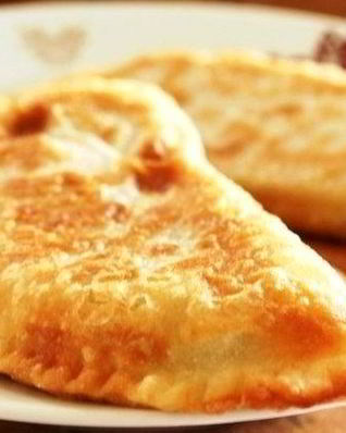 Чебуреки в воке