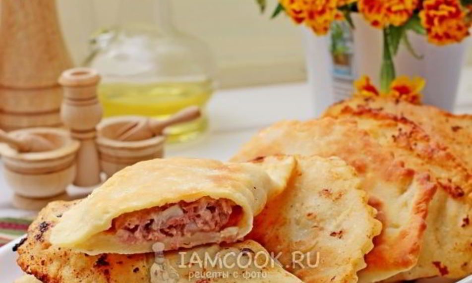 Рецепт домашних чебуреков на кефире