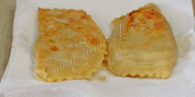 домашние чебуреки на кефире