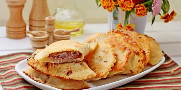 домашние чебуреки на кефире