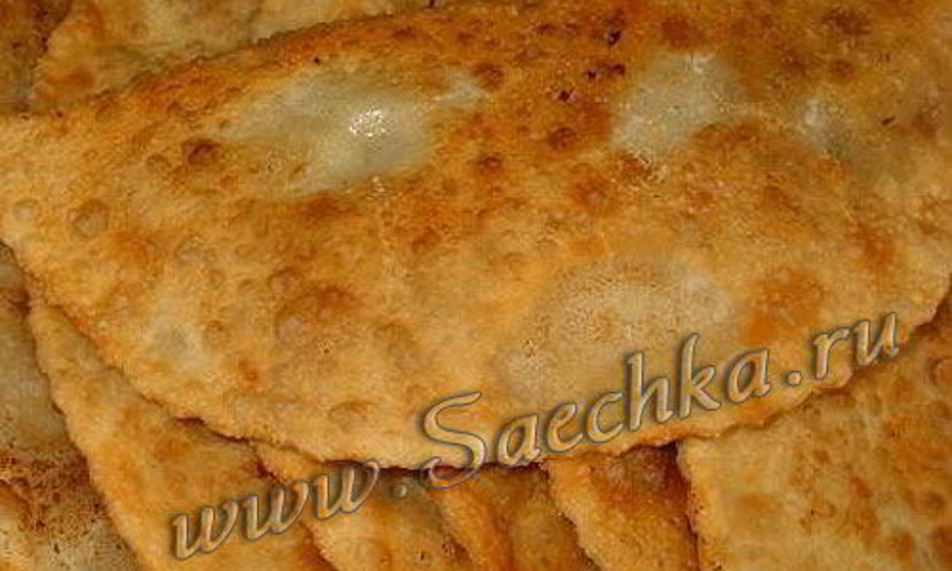 Рецепт домашних чебуреков
