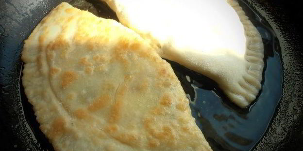 картофельные чебуреки для постящихся