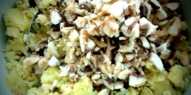 картофельные чебуреки для постящихся