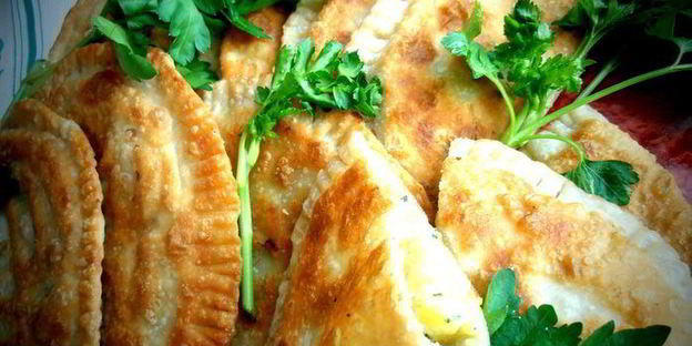 картофельные чебуреки для постящихся