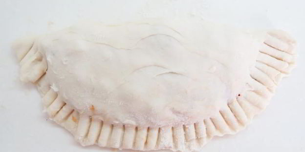 постные чебуреки с картофелем и грибами