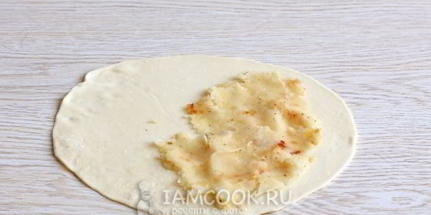 постные чебуреки с картошкой