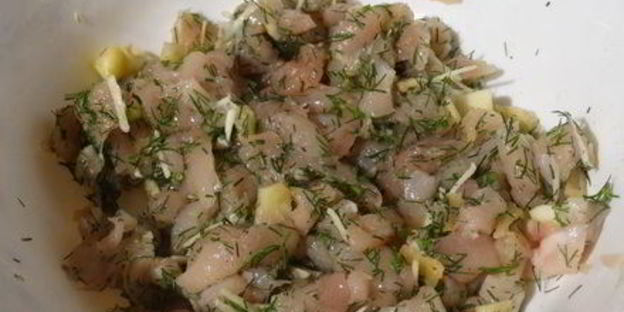 фаршированные яблоки