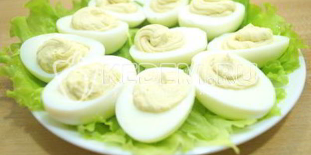 фаршированные яйца карри