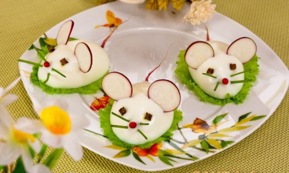 Рецепт фаршированных яиц крысят